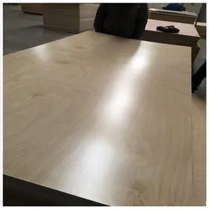 high grade UV coated full birch plywood for cabinet / birch plywood for laser cutting