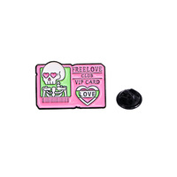 Ensemble de badges en émail souple personnalisés avec oreilles de chat mignonnes, badges pour console de jeu, clavier et casque