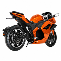 New Design 5000W 120Km/h Max Speed Electric Motorcycle Long Range High Speed Electric Sportbike