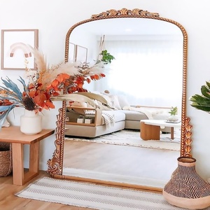 Style baroque Extra Large Plancher Verre Orné <span class=keywords><strong>Miroir</strong></span> Pleine Longueur Sculpté Or Cadre Décor <span class=keywords><strong>Miroir</strong></span> Antique <span class=keywords><strong>Vintage</strong></span> Mur <span class=keywords><strong>Miroir</strong></span> - Product Image 2