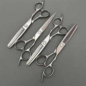 Tijeras Profesionales para Cabello de 6 Pulgadas, Acero Inoxidable VG10, para Diestros, Tijeras de Corte para Salón de Belleza, Acabado Espejo, Hoja Estándar - Product Image 3