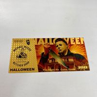 Koleksi Uang Kertas Berlapis Emas 24K 7 Desain Horor Halloween 2026