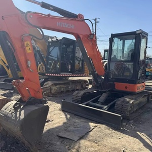 รถขุดตีนตะขาบขนาดเล็ก Hitachi ZX55 มือสอง ราคาถูก 5.5 ตัน คุณภาพสูง มีสินค้าในสต็อก - Product Image 1