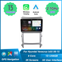 Radio Android Mobil untuk Hyundai Veracruz IX55 2006-2015 dengan Navigasi GPS Car Play 4G/WiFi DSP Amplifier OBD2 RGB