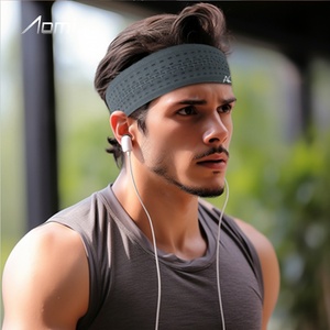 Bandas para el sudor antideslizantes de Yoga para deportes coloridos, diadema para hombres y mujeres para lavarse la cara, bandas para la <span class=keywords><strong>cabeza</strong></span>, venta al por mayor, envolturas africanas para la <span class=keywords><strong>cabeza</strong></span> - Product Image 4