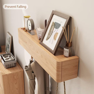Ganci appendiabiti da parete creativi a scomparsa in legno, invisibili, per bagno, soggiorno, ingresso - Resistenti all'acqua per appendere vestiti - Product Image 3