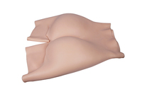 Nouveau Style femmes Sexy grande taille et fesse faux Bum sous-vêtements culottes Silicone caoutchouc hanche pantalon pour grande taille rembourré