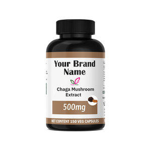 Extracto de hongo Chaga 150 cápsulas Suplemento de alta potencia rico en antioxidantes para el apoyo inmunológico y el bienestar diario - Product Image 2