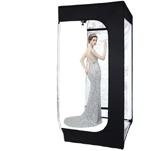 E-reise 1.4m/1.6m/2m Portable Photo Studio Softbox Photography LED Lightbox Light Box Shooting Light Tent