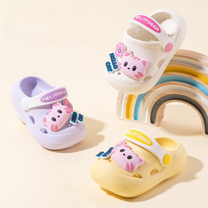 G.DUCK COOL Usine Personnalisée Modèles Populaires Dessin Animé Mignon <span class=keywords><strong>1</strong></span>-3 Ans Enfants Bébé Clogs Unisexe Anti-Glissant Pantoufle - Product Image 2