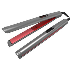 Kératine Portable Fer Plat Lisseur Support Titane Fer Plat Les Instruments De Salon De <span class=keywords><strong>Coiffure</strong></span> Femme - Product Image 1