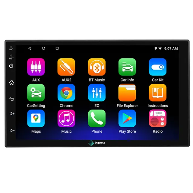 7 polegadas touch screen 2 din android carro rádio gps navegação multimídia carro vídeo player