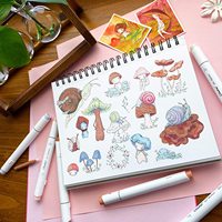 Huuhuhu — plaquettes de croquis artistiques, 60 feuilles/8.9 Pages, 8.3 "x 120", format carré Portable, 200 LB/120 GSM, papiers de dessin, original