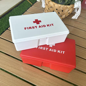 Vente en gros de boîte à trousse de premiers soins en plastique avec fournisseur médical kit médical d'urgence portable voiture pour kit de survie en plein air - Product Image 1