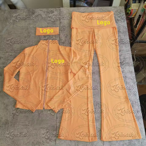 Conjunto Casual de Dos Piezas para Mujer, con Top con Cierre y Pantalones Cortos, Ideal para Deportes y Fiestas - Product Image 5
