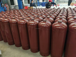 Cylindre d'acétylène de soudage 40L Utilisation de soudage Équipement de soudage à l'acétylène Bouteilles d'acétylène d'oxygène - Product Image 2