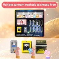 Máquina Expendedora de Perfume Vertical Inteligente de Lujo con SDK, Retorno de Monedas, Pantalla Táctil de 10 Pulgadas, Wi-Fi, 4G LTE y Dispensador de Spray