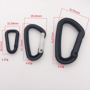 Backbag Knapsack Outdoor Small <strong>Plastic</strong> Carabiner <strong>Hook</strong> for Keychain Swivel Carabiner <strong>Hook</strong> - Product Image 6