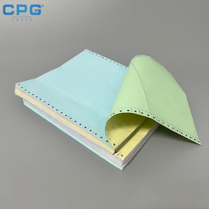 Rollo de Papel Continuo NCR de 50 g/m² Personalizado por el Fabricante, para Impresoras de Recibos y Facturas - Product Image 1