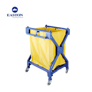 Hete Verkoop Grote Capaciteit Huishoudkar Hotel Gebruik Plastic Linnen Trolley - Product Image 4