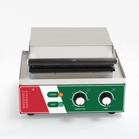 Machine commerciale de rouleau de saucisse de maïs de 6 trous, gaufrier antiadhésif de bâton croustillant de hot-dog, gaufrier de bâton de hot-dog