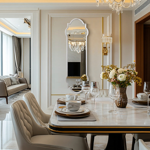 ผ้าซาตินดีไซน์สุดพิเศษไม่เหมือนใคร-1:1<span class=keywords><strong>กระจก</strong></span>สะท้อนที่แท้จริงไม่มีการบิดเบี้ยวไม่<span class=keywords><strong>เบลอ</strong></span><span class=keywords><strong>กระจก</strong></span>แต่งตัวแบบคลาสสิก - Product Image 4