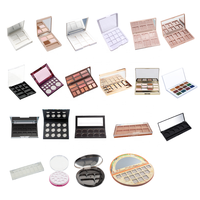 Propre Logo Haute Qualité Beauté Cosmétiques Multichrome Fard À Paupières Palette Marque Privée Shimmer Mat Vegan Maquillage Fard À Paupières Palette