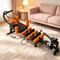 Appareil pliable de décompression lombaire pour étirement de la colonne vertébrale, soulagement des douleurs dorsales, machine de thérapie par étirement