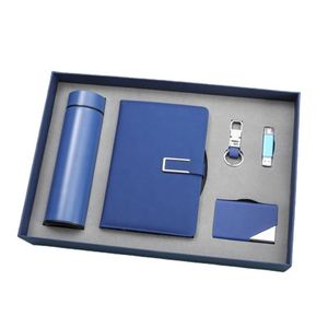 Personalized Souvenir Corporate Gift Set <b>A5</b> <b>Notebook</b> Box Package With Pen Business Journal Name Card Holder Set Promotion Event - Product Image 2