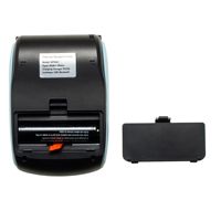 Printer Thermal Portabel 58mm Mini Perangkat USB Genggam Baterai 2600mAh Ukuran Kertas 58x40mm untuk Pesanan Takeout Kasir