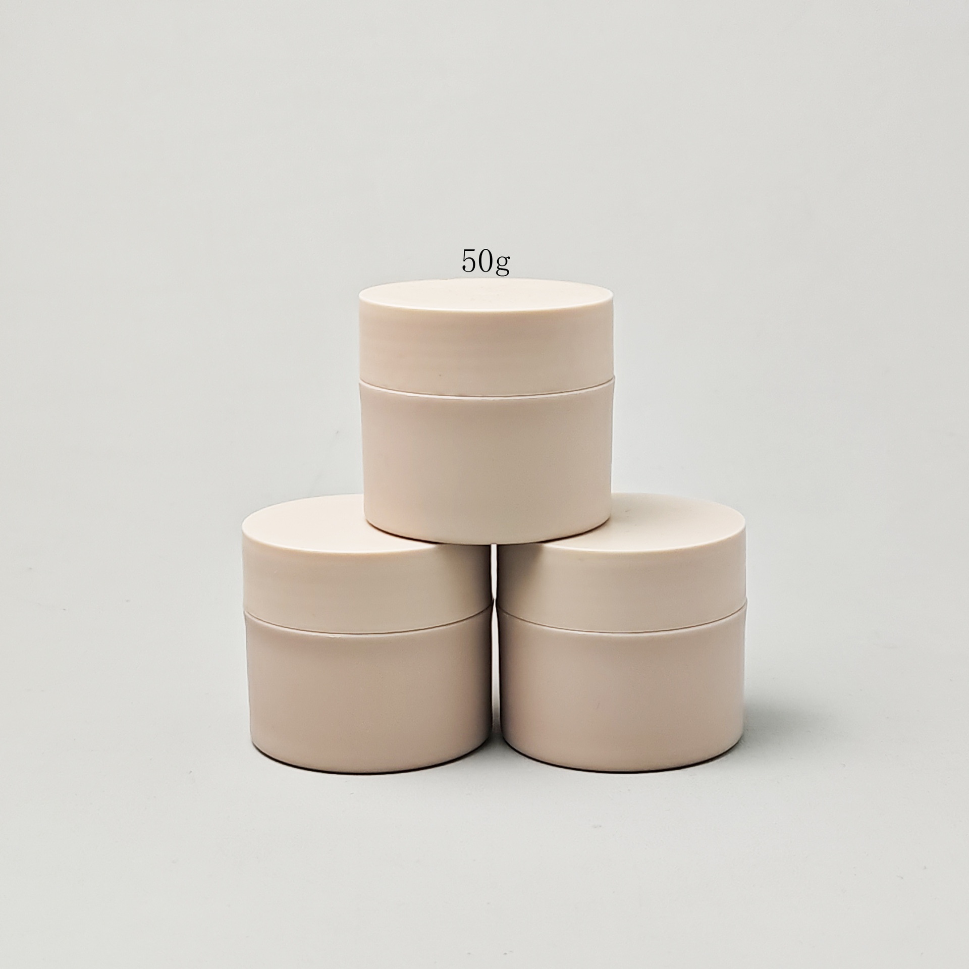 50G Thick-Wall Cream Bottle PET Plastic and Pp Cosmetic Jar for Baby Lotion Shampoo Water Pump Sealing Type Empty Feature