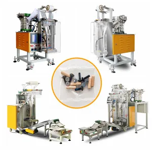 Multi-function Automatic Metal Blaster Screws Hardware Counting Packing Machine with Vibrating Feeder and Check Weight