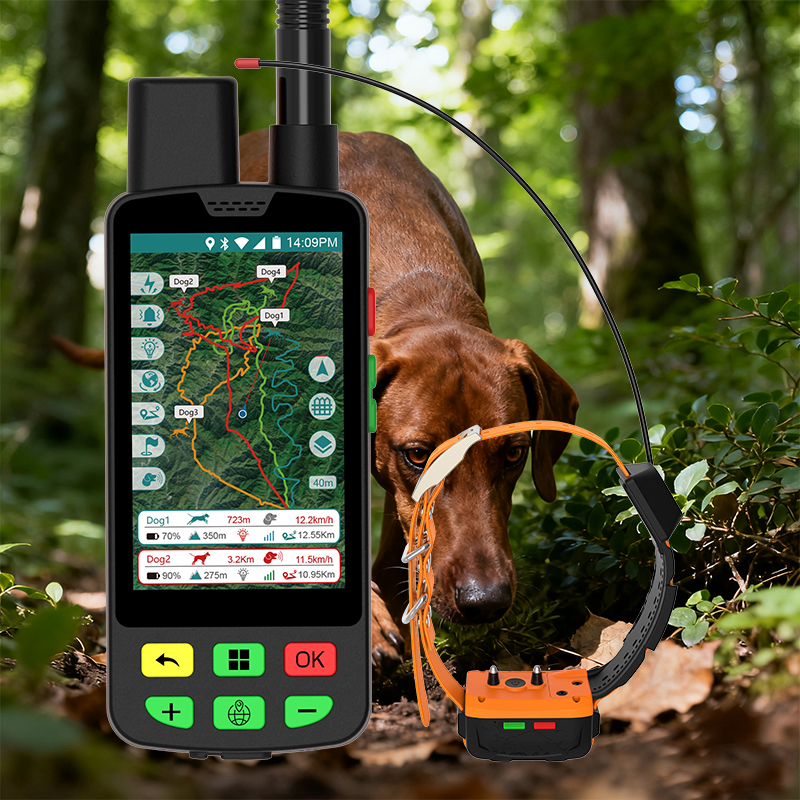 Прочный собачий трекер 4G IP68 экологический уплотнитель GNSS Galileo BDS, нефтяная газовая промышленность, спецификации ODM