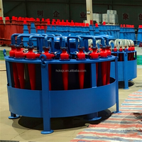 Groupe d'hydrocyclones en polyuréthane résistant à l'usure pour l'exploitation minière aurifère, prix fabricant pour cluster d'hydrocyclones robustes