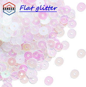 5mm Center Hole Flat Round <b>Sequins</b> Bulk | Iridescent Metallic Loose Paillettes for Sewing, Nail Decoration & DIY Handmade Crafts - Product Image 1