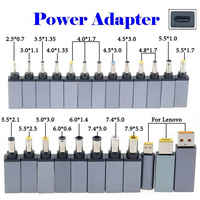 Netzteil USB DC-Stecker Typ C Buchse auf Universal-Klinkenadapter für Lenovo ASUS Dell HP Notebook-Ladegeräte