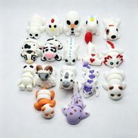 Cadeau de Pâques, jouet avec articulations flexibles, mini décorations variées, mini animaux imprimés en 3D pour collection et cadeau