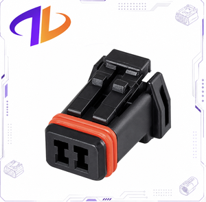 New Arrival IP66 MX19002S51 2 Pin Waterproof Male Female <b>Quick</b> Connect Automotive Wire Harness <b>Connector</b> - Product Image 1