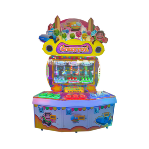 เครื่องเล่นเกมอาร์เคดแบบอินเทอร์แอคทีฟสำหรับเด็ก 3 ผู้เล่น Crazy City รุ่นยอดนิยม ใช้เหรียญแลกของรางวัล เหมาะสำหรับศูนย์รวมความบันเทิง - Product Image 4