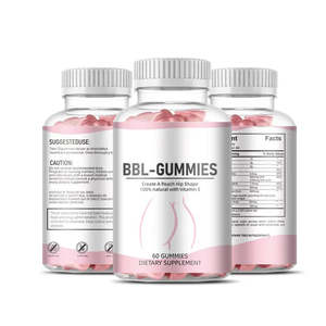 Gummies BBL pour les fesses, marque privée, ours, maca, gingembre, booster de fesses, lifting des fesses, agrandissement des fesses, amélioration des fesses - Product Image 5