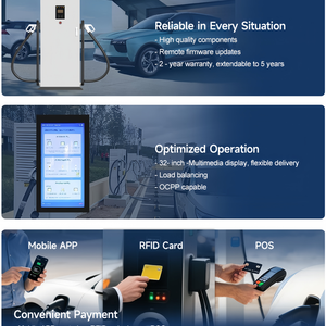 Charge rapide 120 kW CCS1, entrée 380 V, OCPP1.6j, niveau 3, utilisation en flotte de véhicules commerciaux, Chine - Product Image 6