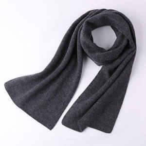 100%ウール製カスタムロゴ入りレディースロングスタイル冬用スカーフ ウールカシミヤビジネスアクセサリー冬用スカーフ 大人用 - Product Image 5