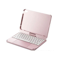 Casing Tablet Ipad Mini, untuk Ipad 10.9 rotasi 360 derajat, kunci Touchpad, pelindung Tablet, nirkabel, optik OEM Usb 2.0, Keyboard Mini RGB