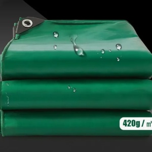 Tear-Resistant, PVC TARPAULIN <b>Waterproof</b>, Flame Retardant Tarps Heavy Duty durable <b>waterproof</b> wind resistant fabric <b>material</b> - Product Image 6