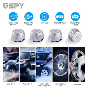 Spy Nhật Bản loạt không dây bên ngoài <span class=keywords><strong>TPMS</strong></span> Xe cảm biến với màn hình màu giám sát áp suất lốp hệ thống - Product Image 6