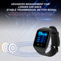 Reloj de Pulsera Funcional CATEL CTW09, Receptor de Llamadas, Sistema de Llamada Inalámbrico para Restaurante, Sistema de Llamada Inalámbrico para Hotel