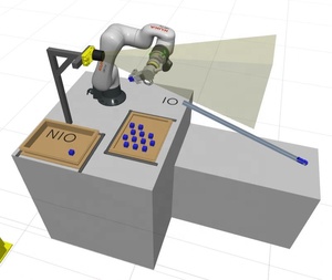 Robot collaboratif LBR Lisy avec moteur, charge utile de 3 à 15 kg, 6 axes, pour l'automatisation industrielle, installation et programmation faciles - Product Image 4