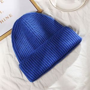 Vintage High Quality Thick Custom Logo Winter Warm Unisex Jacquard Acrylic Ribbed Knitted Cuffed <b>Y2K</b> Style Business Beach Travel - Product Image 4