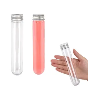 Clear Round Bottom Pet Plastic Tube