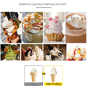 Icecream Máy 20-28l/h 3 hương vị tự động <span class=keywords><strong>Ice</strong></span> Cream Making Maker mềm phục vụ Thương mại Máy làm kem cho giá kinh doanh - Product Image 4